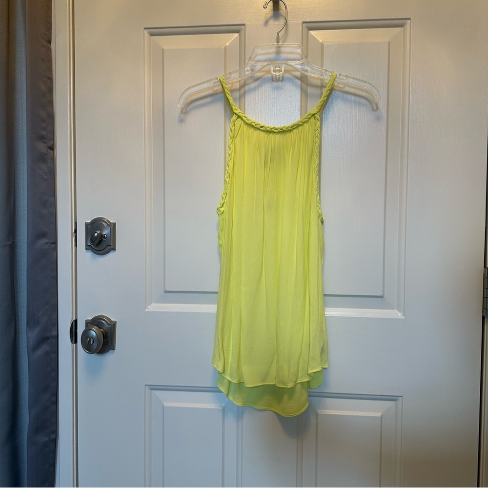 Woman’s GAP Neon Yellow Tank Top, Size M